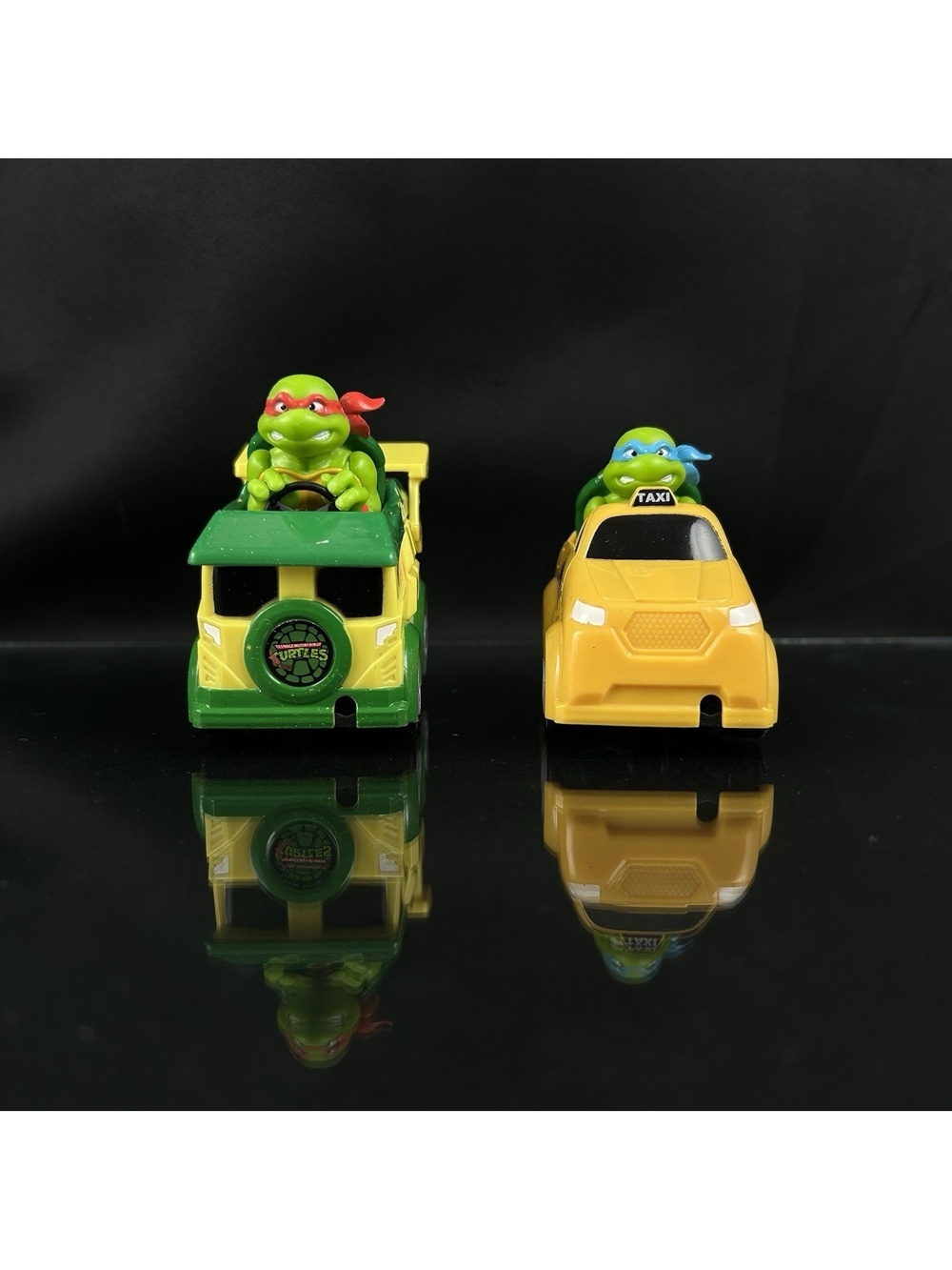 TMNT Rad Rip Racers Michelangelo Donatello Raphael Leonardo with 2 Rip Cords - Picture 8 of 15